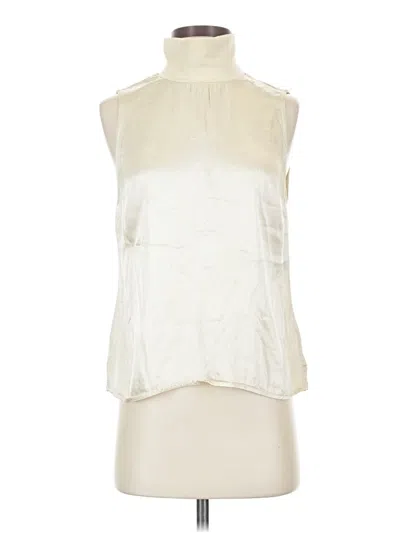 Pre-owned Nation Ltd Sleeveless Blouse In Ivory