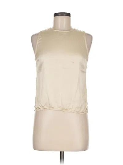 Pre-owned Nation Ltd Sleeveless Blouse In White