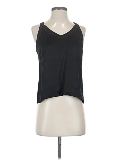 Pre-owned Nation Ltd Sleeveless Top Black Halter Neckline Tops