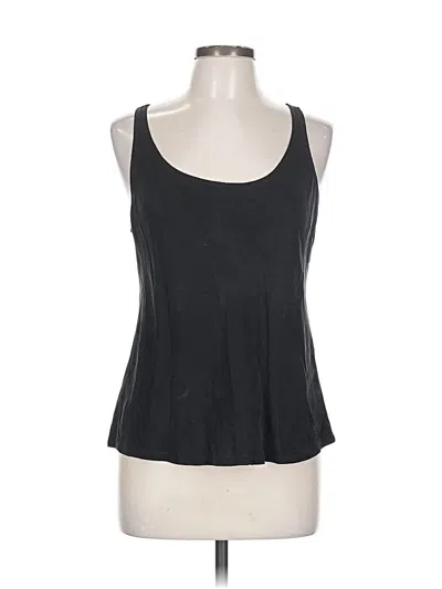 Pre-owned Nation Ltd Sleeveless Top Black Scoop Neck Tops