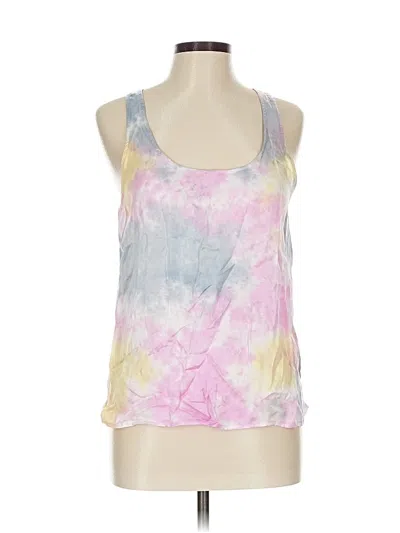 Pre-owned Nation Ltd Sleeveless Top Pink Halter Neckline Tops