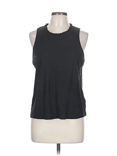 Pre-owned Nation Ltd Sleeveless T-shirt In Black