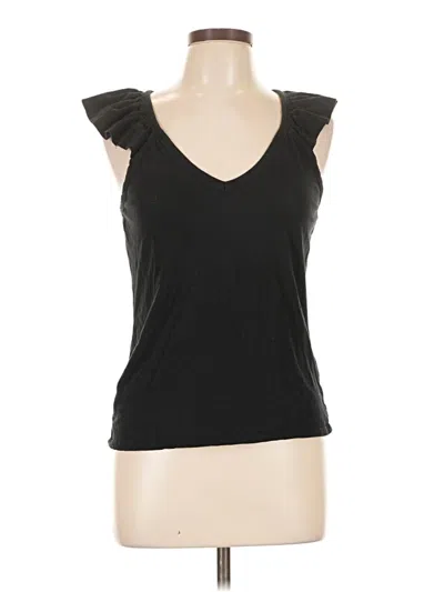 Pre-owned Nation Ltd Sleeveless T-shirt In Black