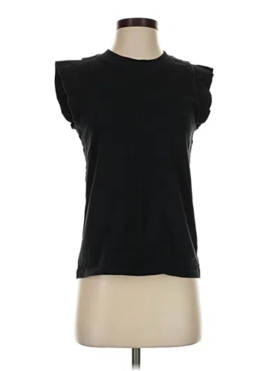 Pre-owned Nation Ltd Sleeveless T-shirt In Black