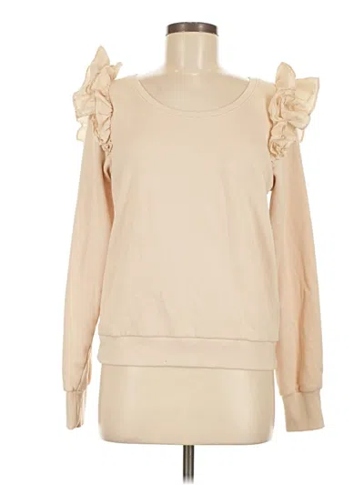 Pre-owned Nation Ltd Sweatshirt In Tan