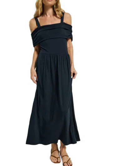 Nation Ltd Tamaira Dress In Night Sky In Blue