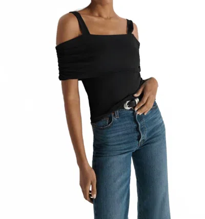 Nation Ltd Tamaira Top In Jet Black