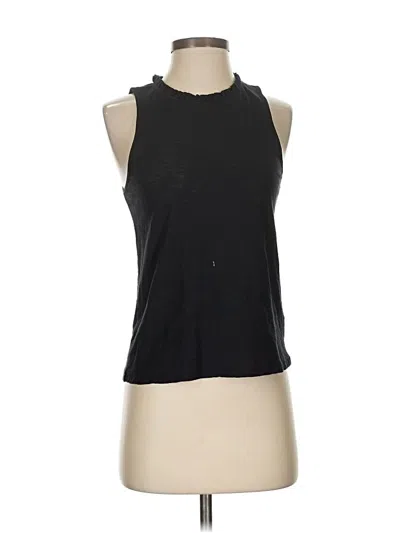 Pre-owned Nation Ltd Tank Top Black Halter Neckline Tops