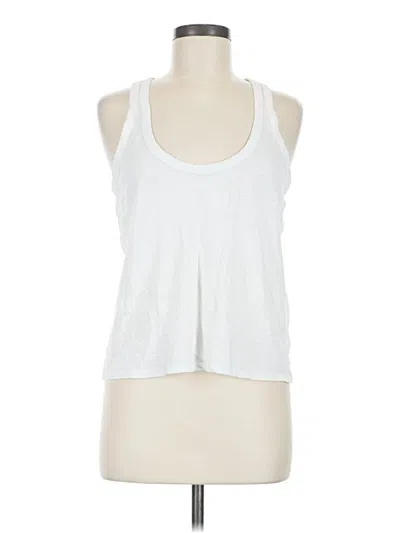 Pre-owned Nation Ltd Tank Top White Halter Neckline Tops