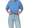 Nation Ltd Tate Crewneck Sweatshirt In Parisian Blue In Blue