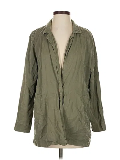 Pre-owned Nation Ltd Trenchcoat In Green