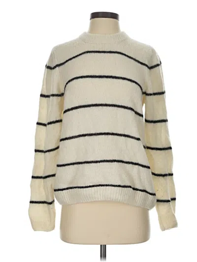 Pre-owned Nation Ltd Turtleneck Sweater In Ivory
