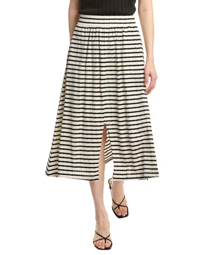 Nation Ltd Vida A-line Skirt In Night Sky Stripe In Multi
