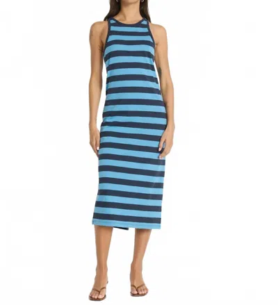 NATION LTD WOMEN'S DANI TANK DRESS IN RUGBY STRIPE