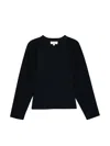 Nation Ltd Ruthie Long Sleeve Top In Jet Black In Black