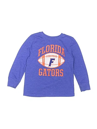 Pre-owned National Collegian Kids' Long Sleeve T-shirt In Blue