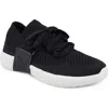 National Comfort Ainslee Knit Sneaker In Black