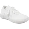 National Comfort Ainslee Knit Sneaker In White