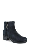 National Comfort Carinna Bootie In Dark Grey Suede