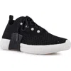 National Comfort Klarra Faux Pearl Embellished Sneaker In Black
