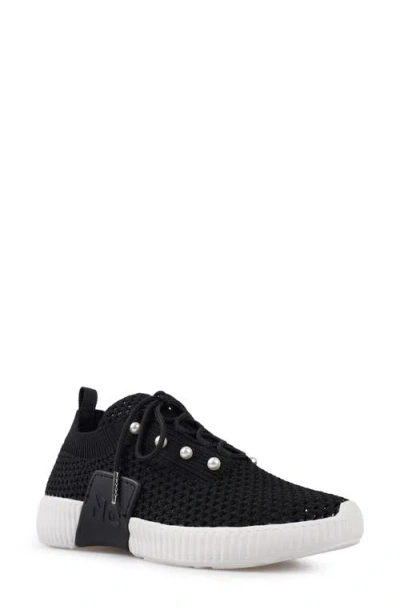 NATIONAL COMFORT NATIONAL COMFORT KLARRA FAUX PEARL EMBELLISHED SNEAKER