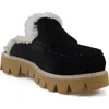 National Comfort Leesa Faux Shearling Lined Clog