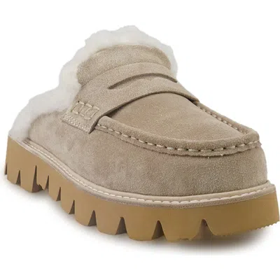 National Comfort Leesa Faux Shearling Lined Clog