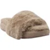 National Comfort Macklin Faux Fur Slipper In Natural