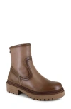 National Comfort Rafaela Platform Bootie In Taupe Leather
