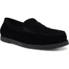 National Comfort Shivers Loafer In Black Suede