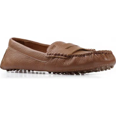 National Comfort Talulah Penny Loafer In Tan Leather