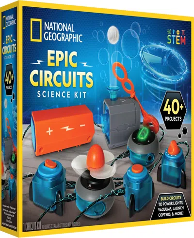National Geographic Epic Circuits Science Kit In Multi-color