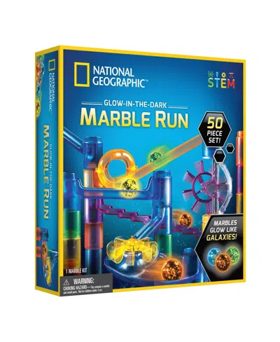 National Geographic Glow-in-the-dark Marble Run 50 Piece In N,a