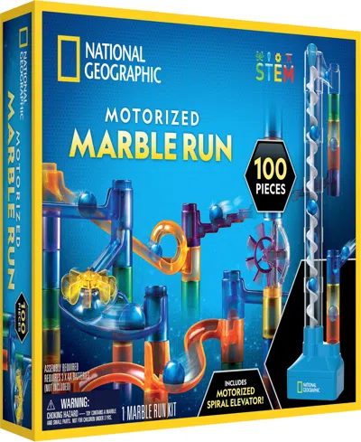 National Geographic Motorized Marble Run Kit In Multi-color