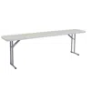 National Public Seating Nps 18" X 96" Heavy Duty Seminar Folding Table, Speckled Grey