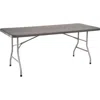 National Public Seating Nps 30" X 72" Heavy Duty Folding Table, Charcoal Slate In Gray