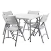 National Public Seating Nps 36" X 36" Heavy Duty Folding Table, Speckled Gray