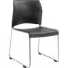 National Public Seating Nps 8800 Series Cafetorium Plastic Stack Chair, Charcoal