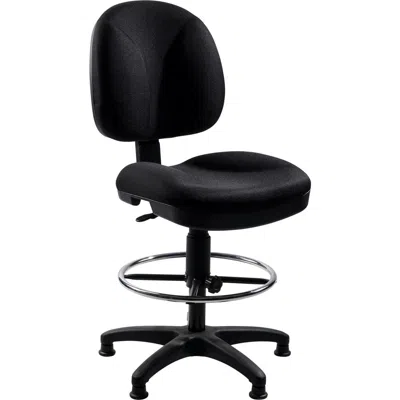 National Public Seating Nps Comfort Task Stool, 24.5"-34.5" Height