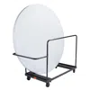 National Public Seating Nps Folding Table Dolly For Vertical Storage, 71" Round Tables