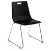 National Public Seating Nps Lūvraflex Chair Poly Back/padded Seat, Multi