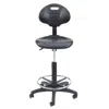 National Public Seating Nps Polyurethane Task Chair, 22"-32" Height