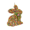 National Tree Co . 18 Multicolor Floral Easter Figurine In Green