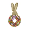National Tree Co . 24 Bunny Wreath In Brown