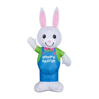 National Tree Co . 25 In Easter Inflatable In Blue