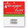 National Tree Co . 4-pc. Standard Light String Replacement Fuse Set Indoor Outdoor Replacement Light In Multi