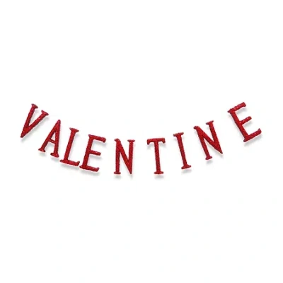 National Tree Co . 76" Valentine Wall Sign In Red