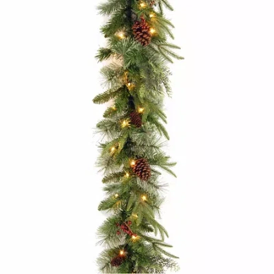 National Tree Co . Colonial Feel Real Christmas Indoor Outdoor Garland In Green