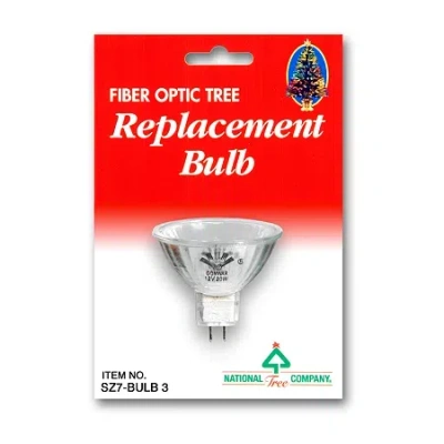 National Tree Co . Fiber Optic 12 Volt 20 Watt Indoor Replacement Light In White