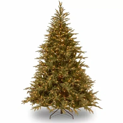 National Tree Co . Frasier Grande Hinged 6 Foot Pre-lit Fir Christmas Tree In Green